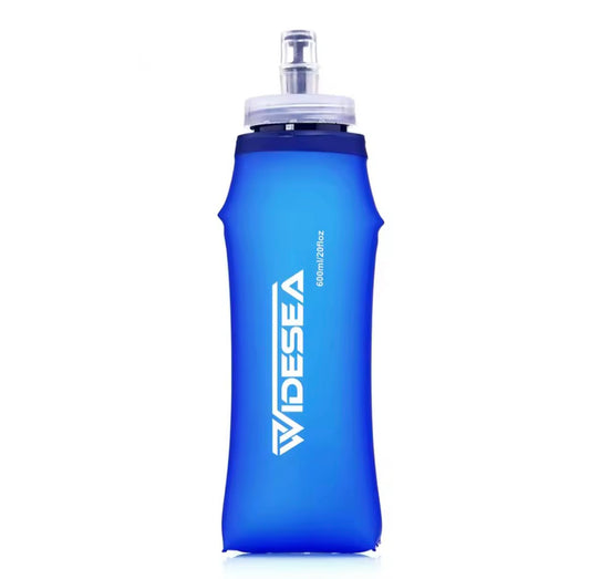 A collapsible portable bottle